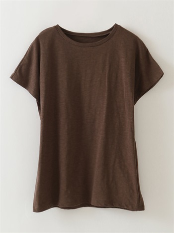 スラブカットＴシャツ(81チャ-フリー)