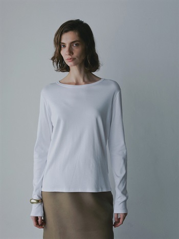 コットンフライスプルオーバー(02ホワイト-フリー)