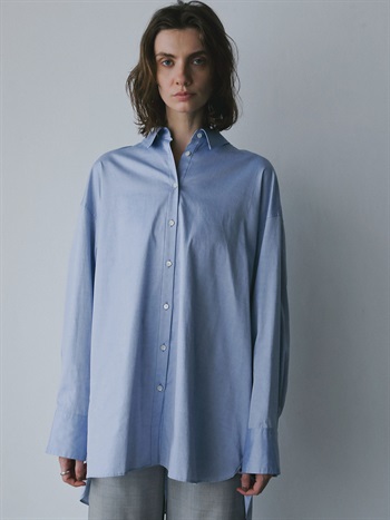 バックオープンレギュラーシャツ(71ブルー-フリー)