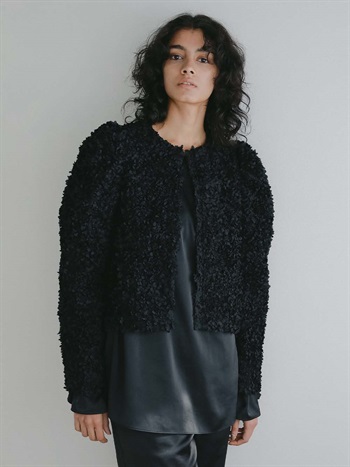 ＜2月5日（木）販売開始＞３Ｄレースジャケット(00ブラック-フリー)