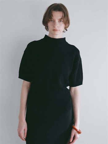 ＜3月19日（木）販売開始＞コットンニットプルオーバー(00ブラック-フリー)