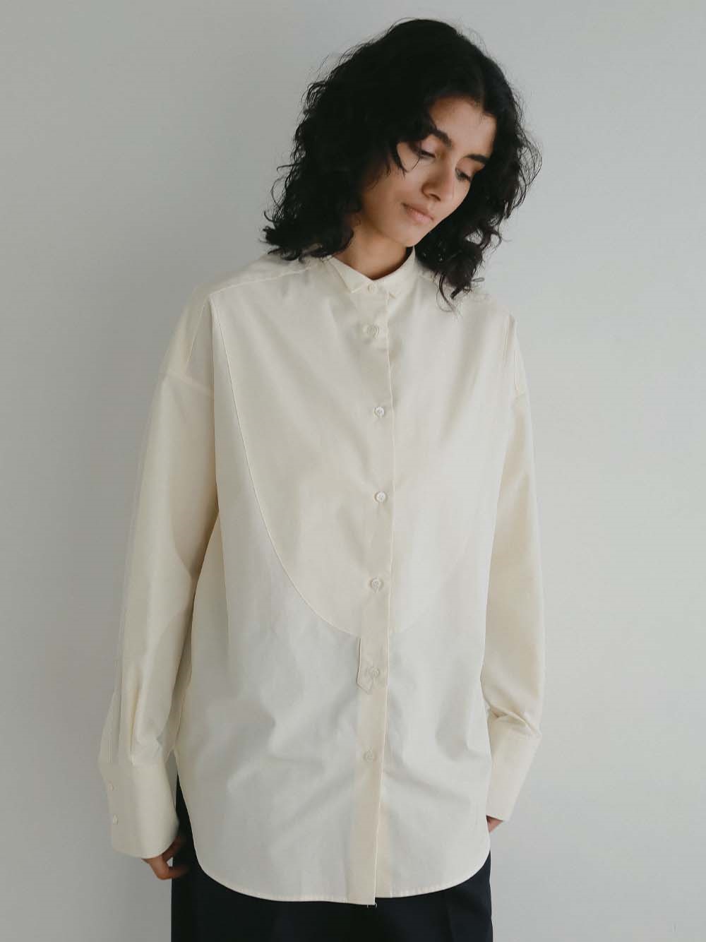 ＜2月19日（木）販売開始＞ブザムシャツ(52クリーム-フリー)