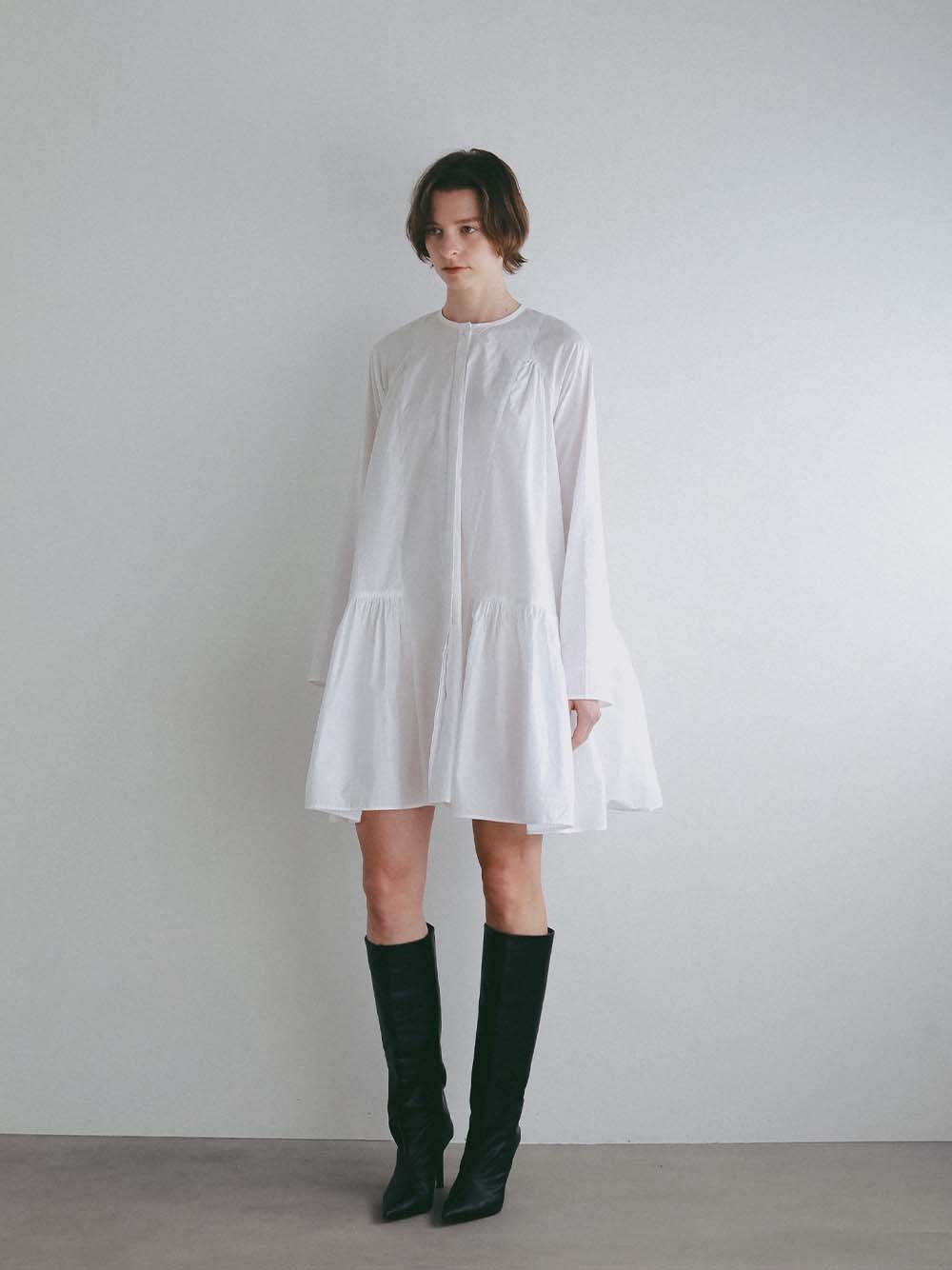 ＜3月26日（木）販売開始＞ギャザーフレアチュニック