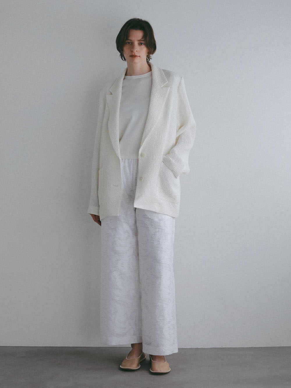 シアージャカードワイドパンツ [Preorder]