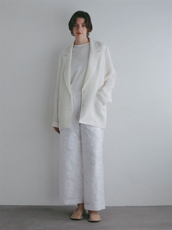 シアージャカードワイドパンツ [Preorder]