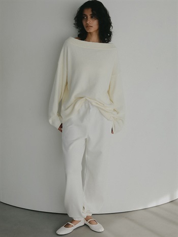 コットンスウェットパンツ(01オフホワイト-２)