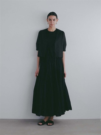 タックティアードスカート [Preorder](00ブラック-フリー)