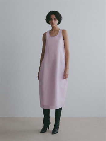 ＜4月2日（木）販売開始＞カーブシルエットドレス(32ピンク-２)