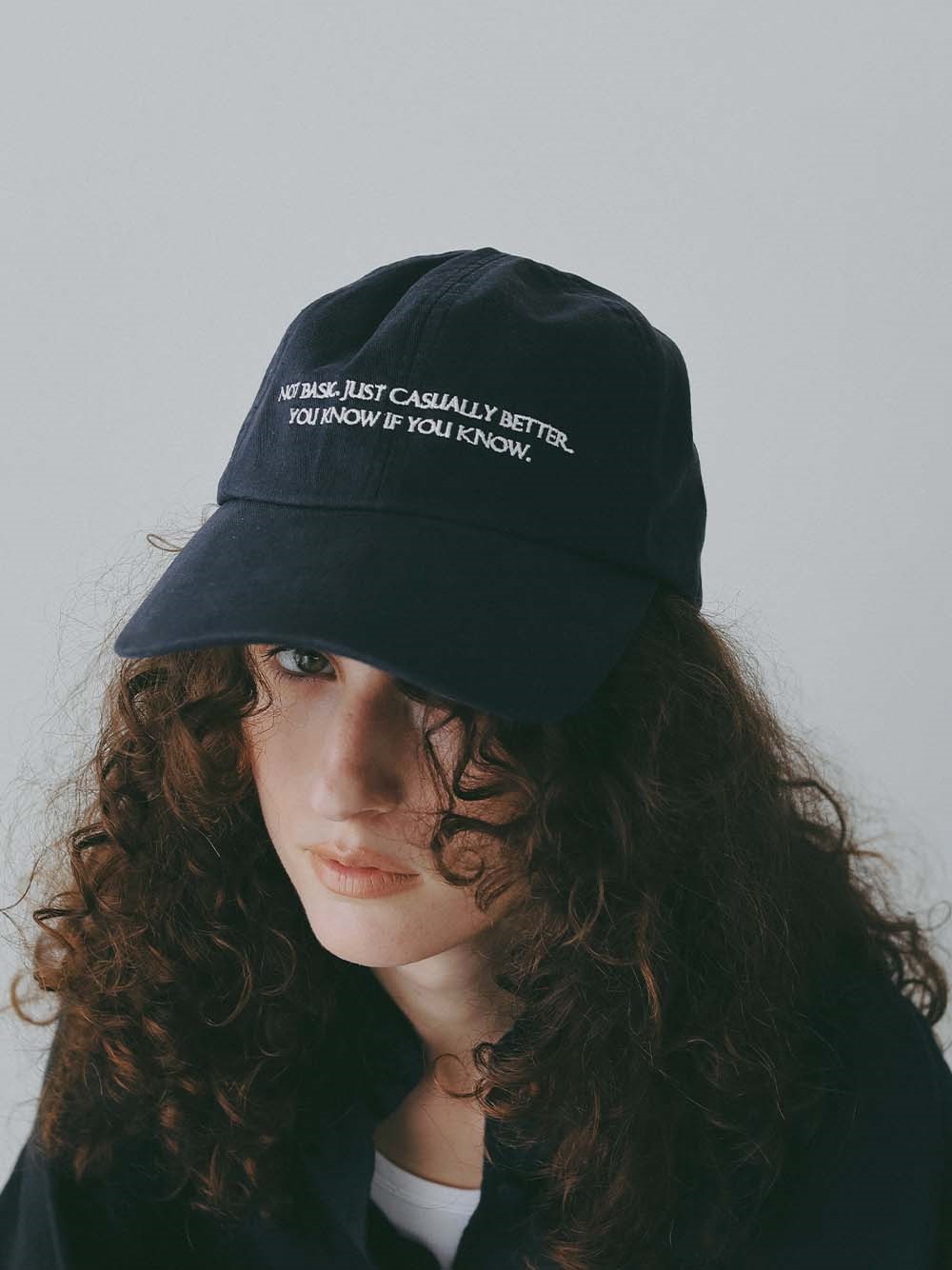 ＜5月28日（木）販売開始＞メッセージロゴCAP