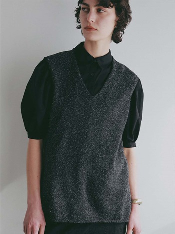 ＜4月30日（木）販売開始＞シルクブレンドペーパーヤーンＶプルオーバー