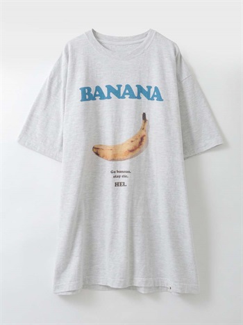 ＜4月23日（木）販売開始＞BANANA T-shirt(11グレー-ＸＬ)