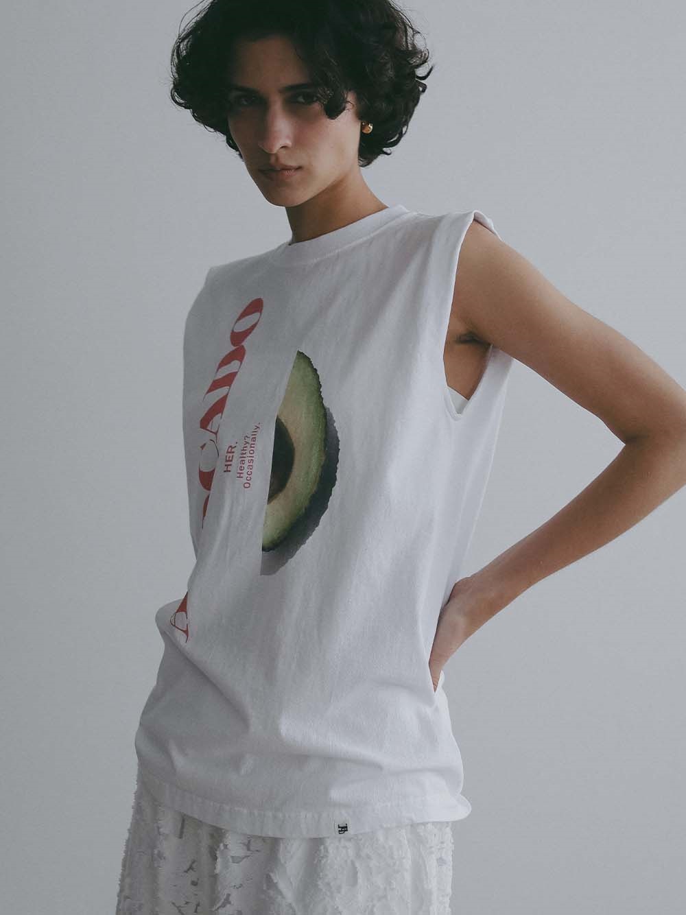 ＜4月23日（木）販売開始＞AVOCADO TANK(01オフホワイト-フリー)