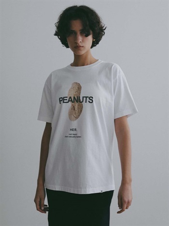 ＜4月23日（木）販売開始＞PEANUTS T-shirt(01オフホワイト-フリー)