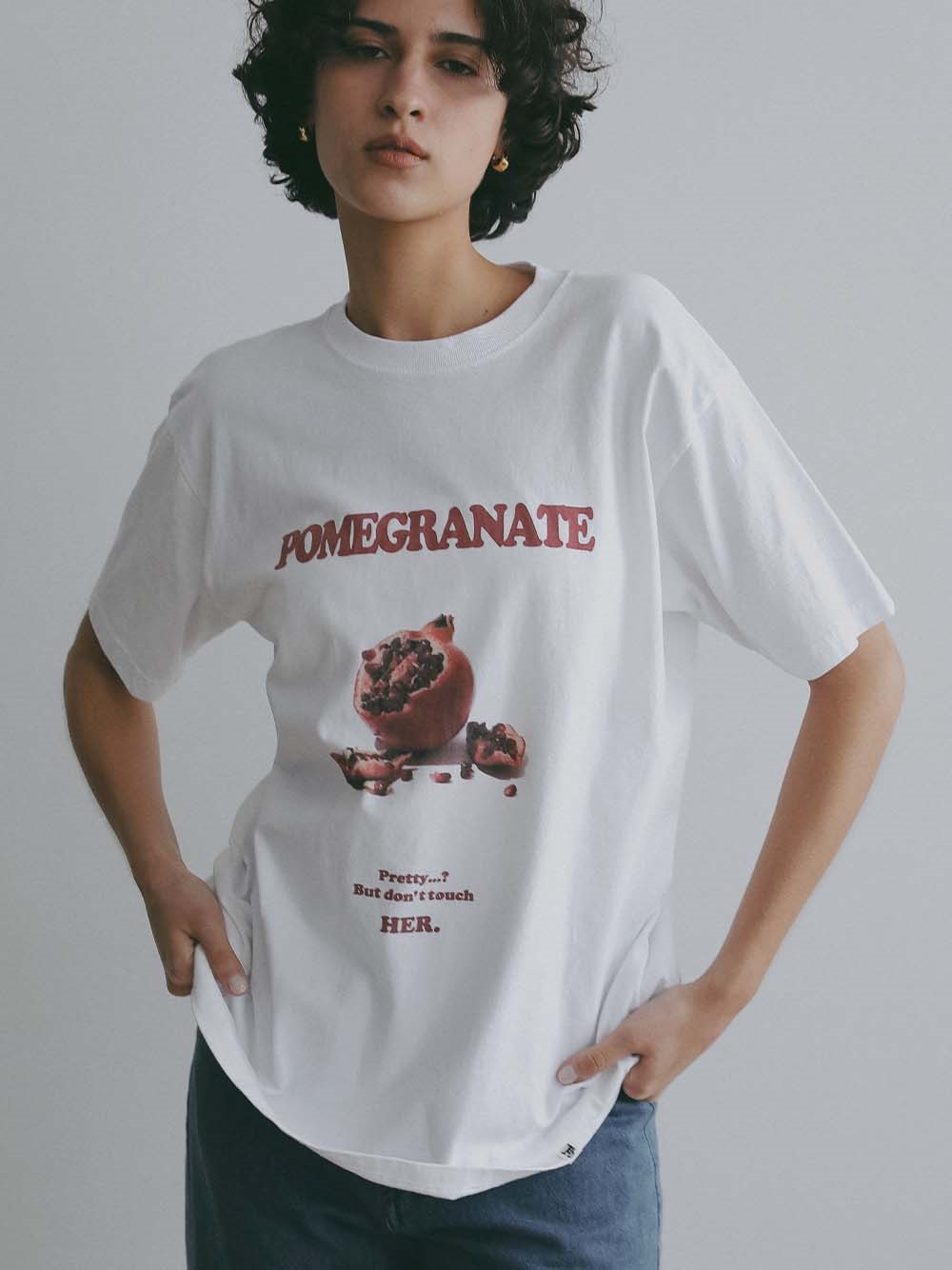 ＜4月23日（木）販売開始＞POMEGRANATE T-shirt(01オフホワイト-ＸＬ)