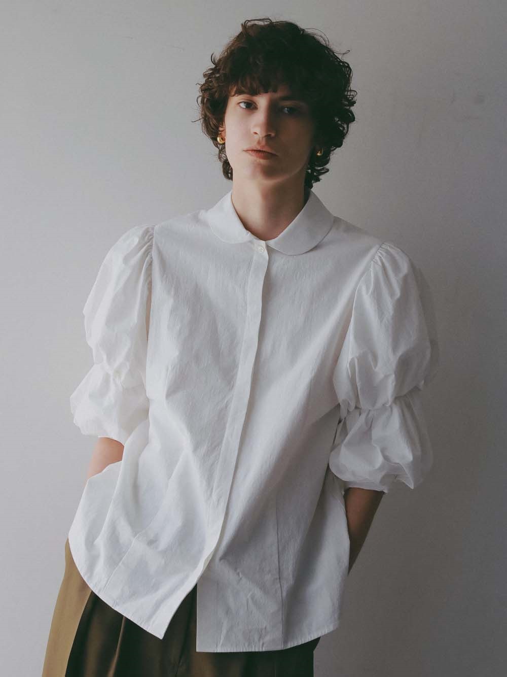 C／Liパフスリーブブラウス [Preorder]