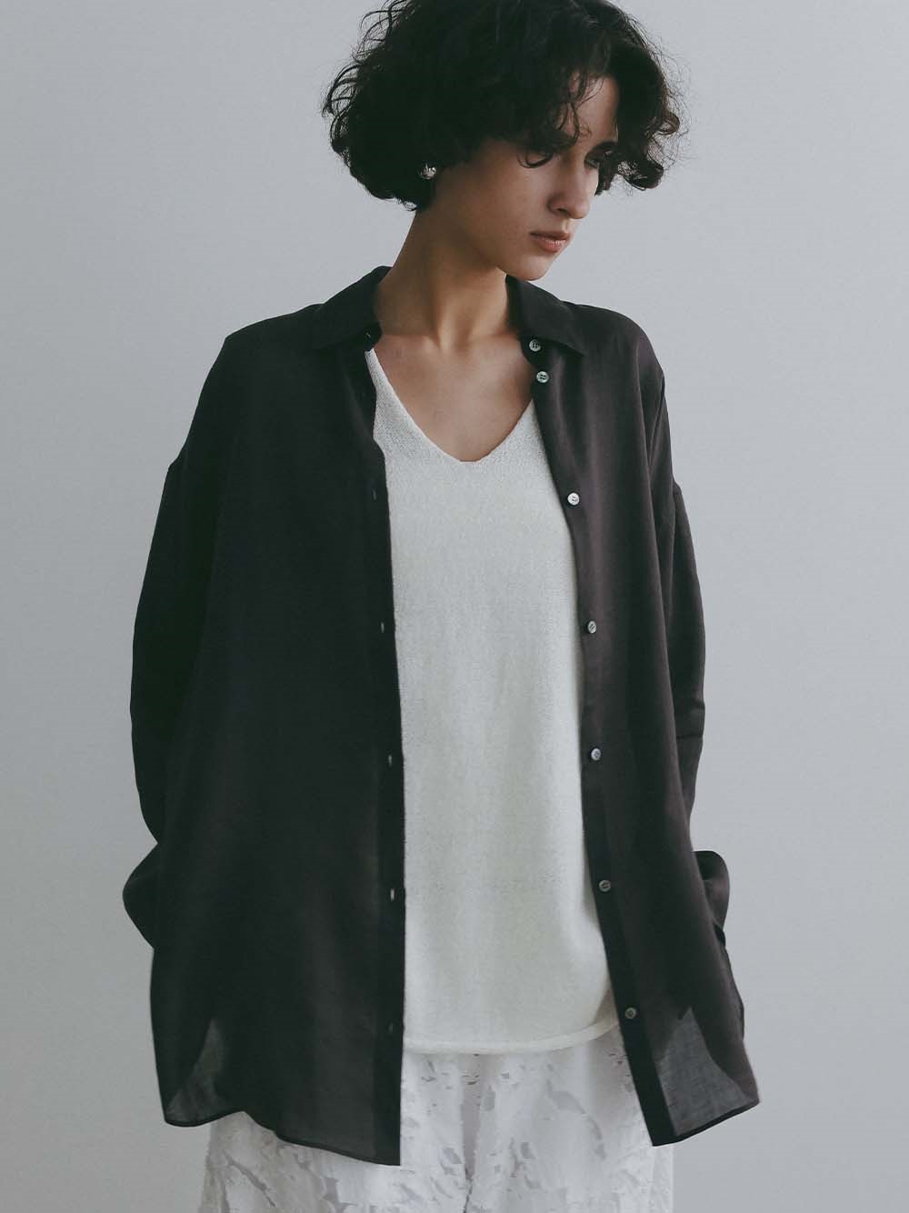 ＜4月30日（木）販売開始＞ラミーテンセルオーバーシャツ