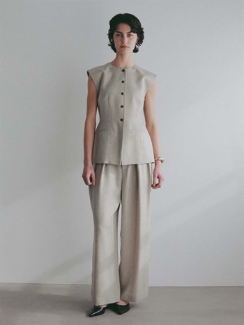 ＜予約＞リネンライクパンツ