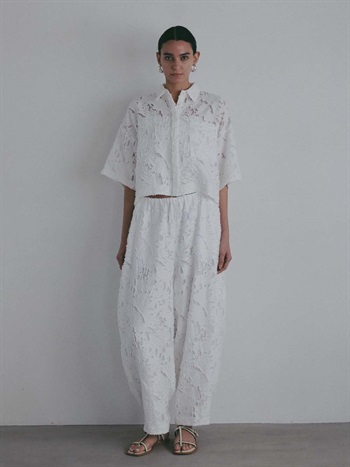 カットジャガードカーブパンツ [Preorder]