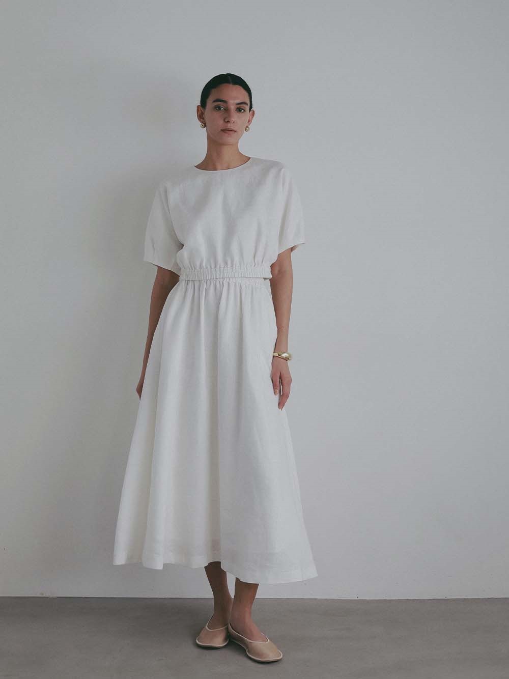 ＜4月9日（木）販売開始＞リネンフレアスカート