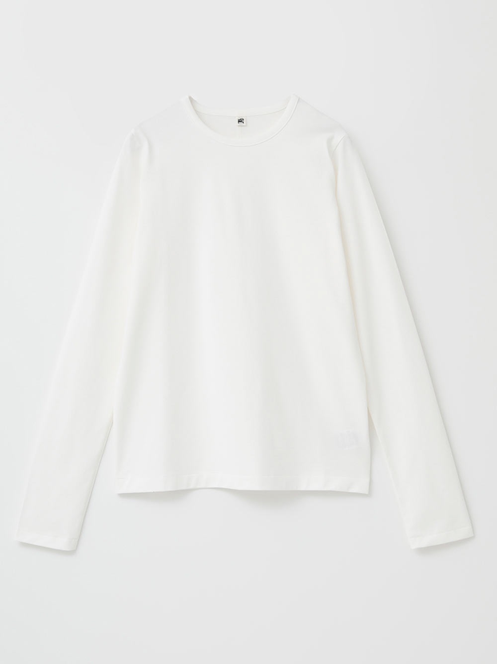 ＜2月12日（木）販売開始＞コットンクルーネックカットソー(02ホワイト-フリー)