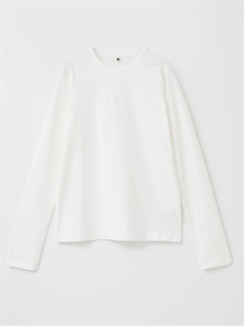 ＜2月12日（木）販売開始＞コットンクルーネックカットソー(02ホワイト-フリー)