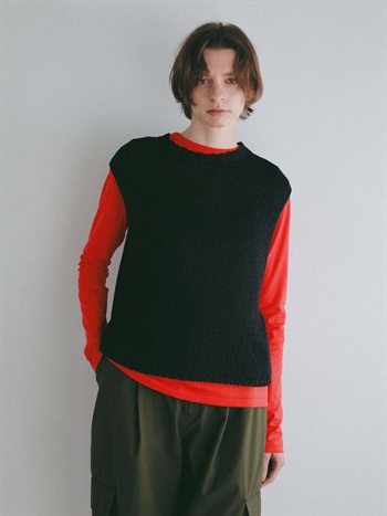 ＜2月12日（木）販売開始＞コットンクルーネックカットソー