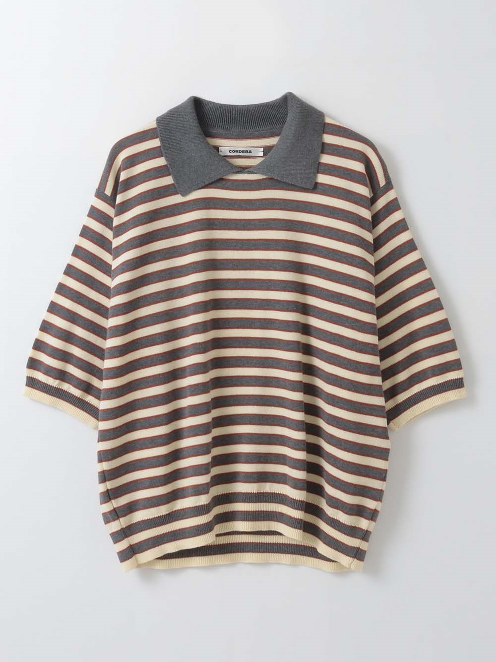 CORDERA ORGANIC COTTON POLO [Preorder](11グレー-フリー)