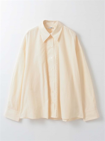 CORDERA LACE SHIRT [Preorder](01オフホワイト-フリー)