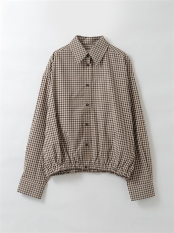 CORDERA CHEKED SHIRT(82ベージュ-フリー)