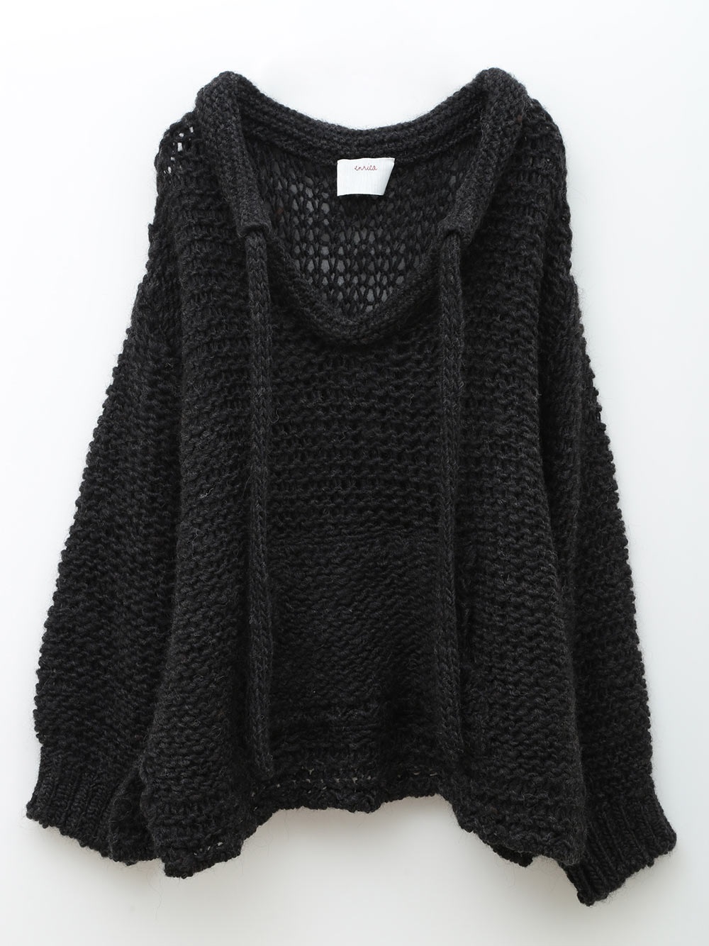 enrica ROW WOOL KNIT PO(00ブラック-フリー)