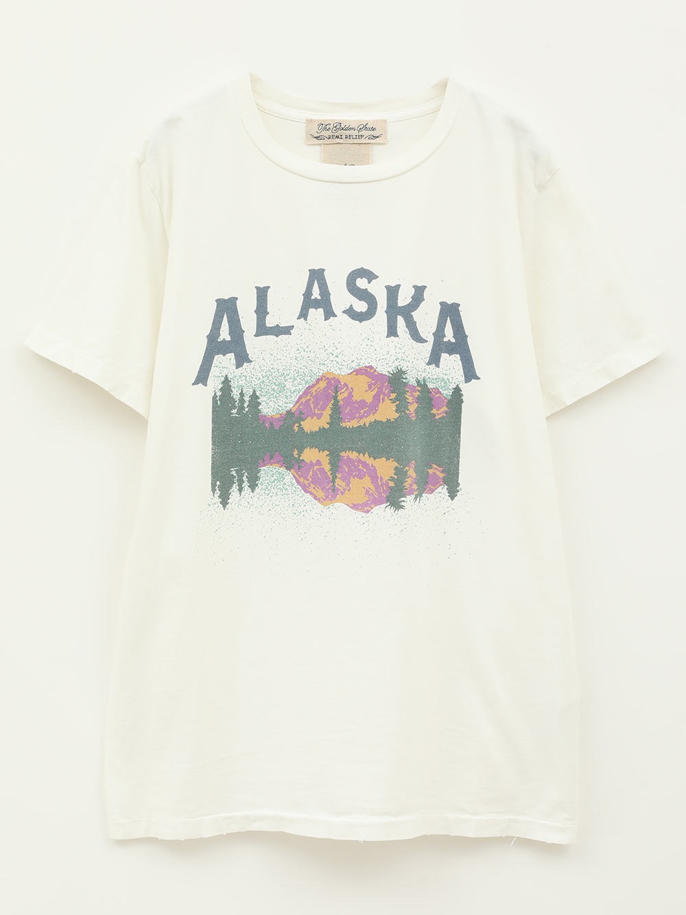 REMI RELIEF T-shirt ALASKA(02ホワイト-Ｌ)