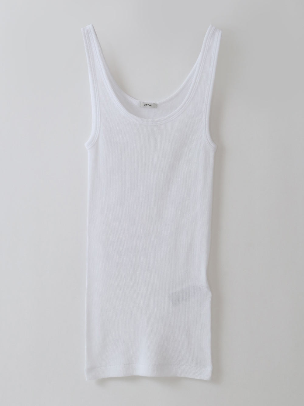 ATON RIB TANK TOP(02ホワイト-２)