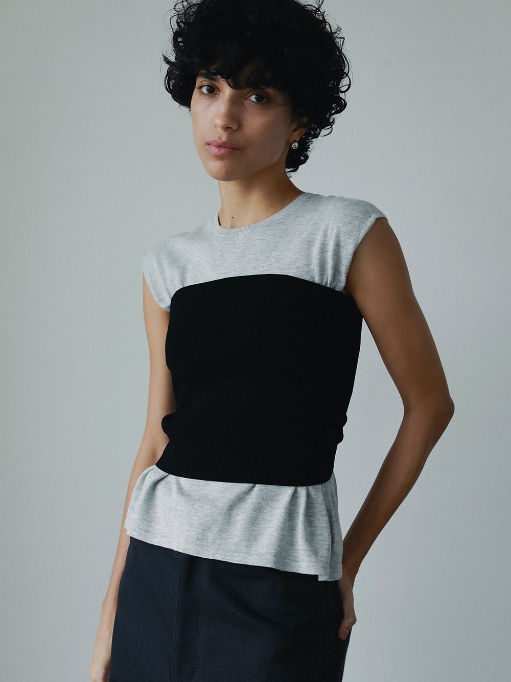 Le BACK POINT TUBE TOP(00ブラック-フリー)