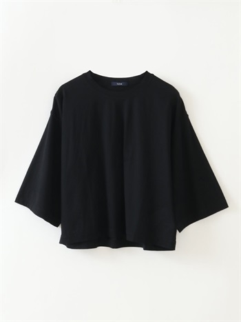 YLEVE SHEER S/S PO(00ブラック-１)