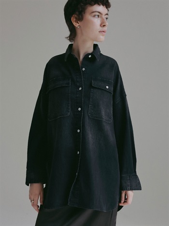 Healthy denim Almond(00ブラック-１)