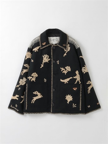 Sea New York APPLIQUE JK [Preorder](00ブラック-Ｓ)