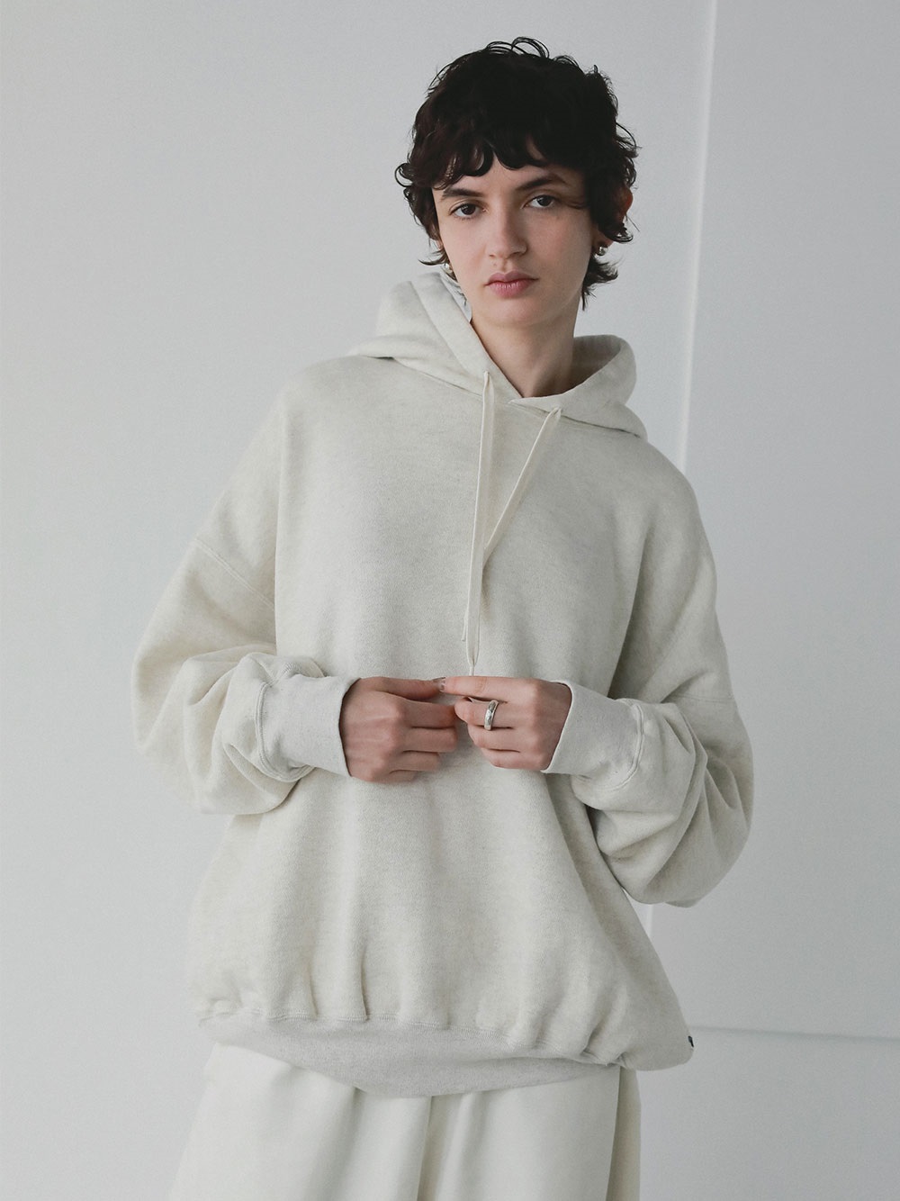 REMI RELIEF 別注 スウェットパーカー(52クリーム-Ｍ)