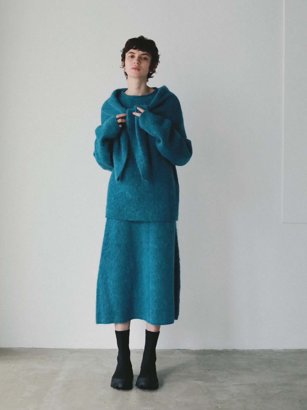 TELA EMORY SKIRT [Preorder](71ブルー-Ｓ)