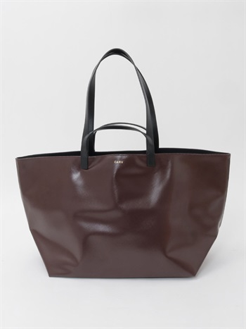 CAHU ZIP BAG 【M】(80コゲチャ-Ｍ)