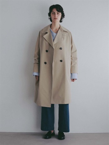 TICCA テントトレンチコート(82ベージュ-１)