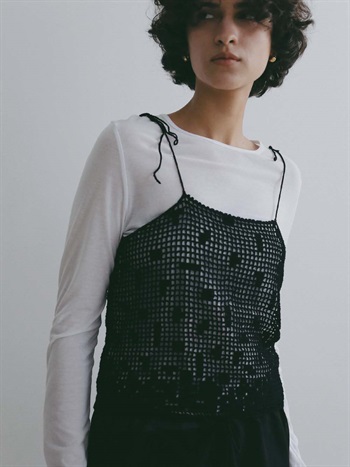 SAYAKA DAVIS Crochet KNT(00ブラック-フリー)