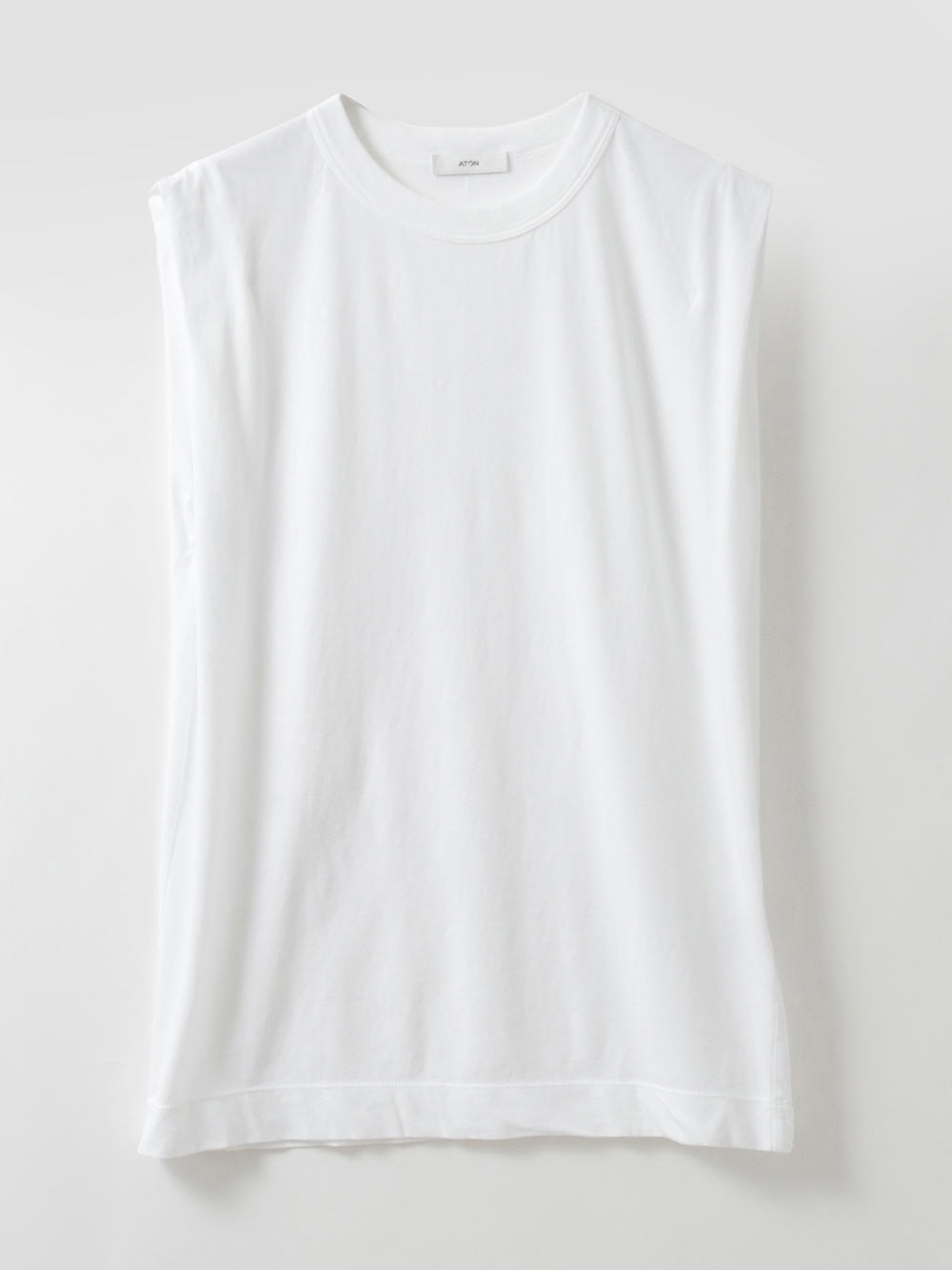 ATON FRESCA TANK TOP [Preorder](02ホワイト-２)