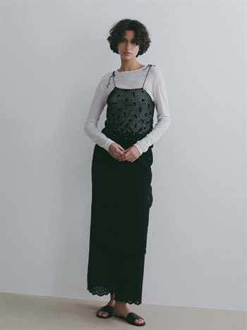 SAYAKA DAVIS SheerSilk Skirt